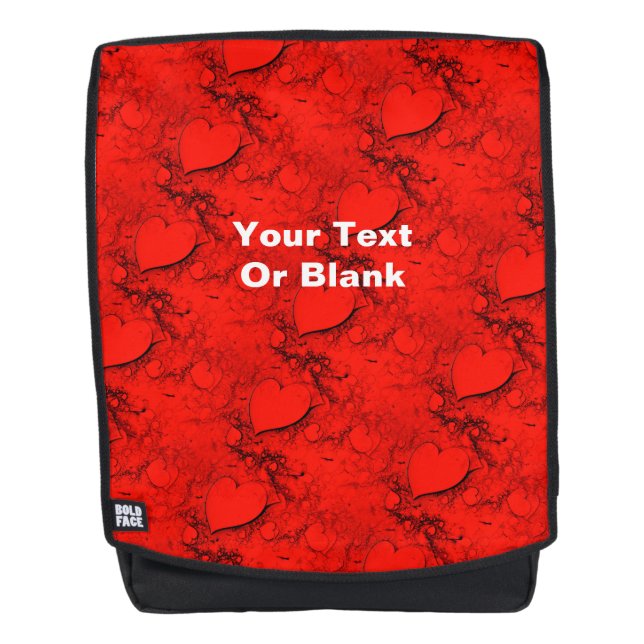 Sensitive Hearts Backpack (Front)