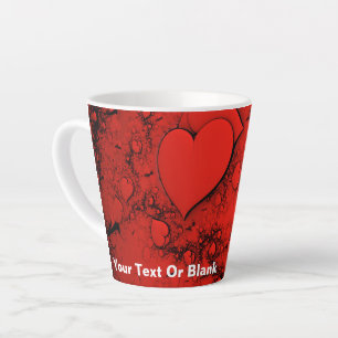 Sensitive Hearts Latte Mug