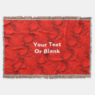 Sensitive Hearts Throw Blanket