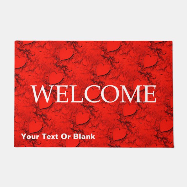 Sensitive Hearts - Welcome Doormat (Front)