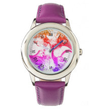 "Sensitive Muse", Kid's Bezel with Purple Watch