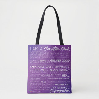 Sensitive Soul Manifesto Tote