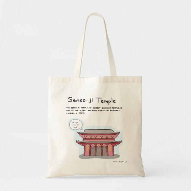 Senso-ji Temple Tote Bag (Front)