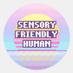 Sensory Friendly Human Neurodivergent Sticker