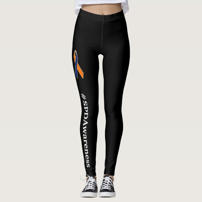 Sensory Processing Disorder Awareness Leggings (Front)