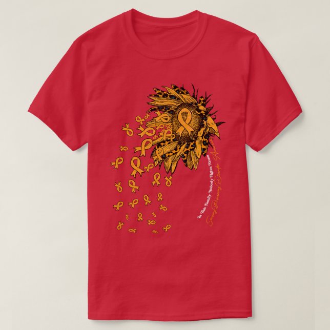 Sensory Processing Disorder Awareness sunflower no T-Shirt (Design Front)