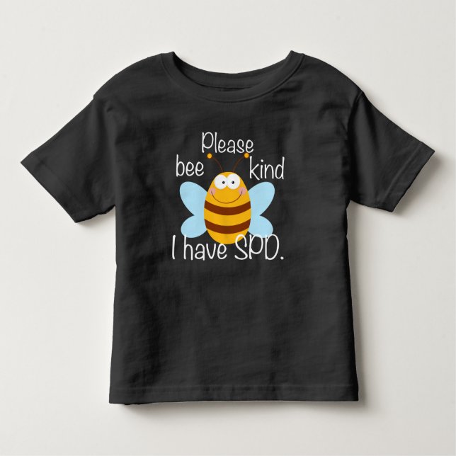 Sensory Processing Disorder Cute Awareness Toddler T-Shirt (Front)