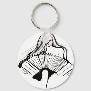 Sensual Bandoneon Key Ring
