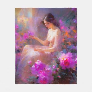 Sensual Elegance  Fleece Blanket