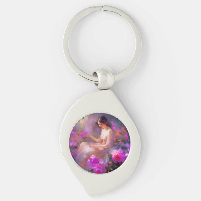Sensual Elegance  Key Ring (Front)