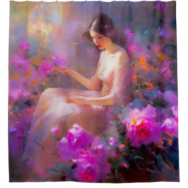 Sensual Elegance  Shower Curtain (Front)