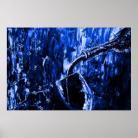 Sensual Moments Blue Fine Art Poster Print
