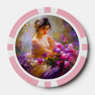 Sensual Portrait Poker Chips