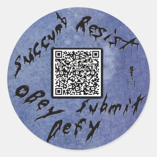 Sentiaverum QR Sticker 1 (Front)