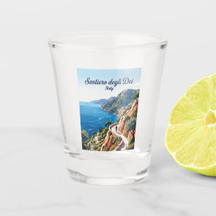 Sentiero degli Dei Italy Shot Glass