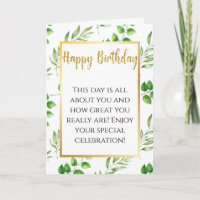 Sentimental Butterfly Birthday Pink Floral Lovely