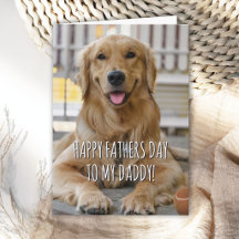 Sentimental Father's Day Message from the Dog 