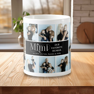 Sentimental Photo Collage Mimi Keepsake Coffee Mug