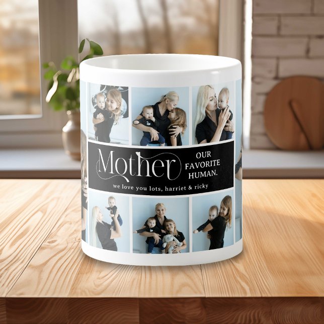 Sentimental Photo Collage Mother Keepsake Coffee Mug (Creator Uploaded)