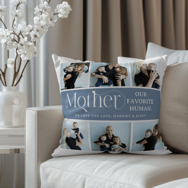 Sentimental Photo Collage Mum Keepsake  Cushion (Creator Uploaded)