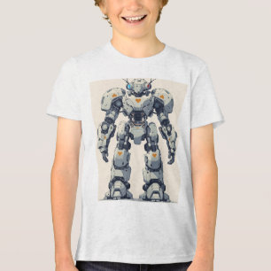 Sentinel-K: Dual-Eye Recon Bot Tri-Blend Shirt