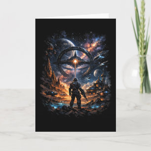 Sentinel of the Star Gate Holiday Card