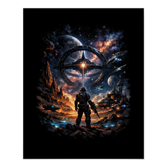 Sentinel of the Star Gate Poster (Front)