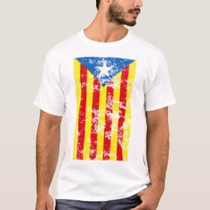 Senyera Estelada Blava Antiga T-Shirt