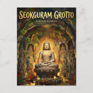 Seokguram Grotto South Korea Postcard
