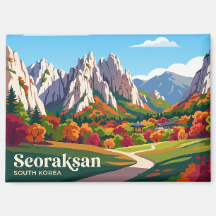 Seoraksan National Park South Korea Magnet