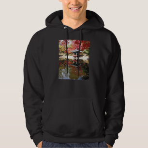 Seoul Autumn Japanese Garden Hoodie