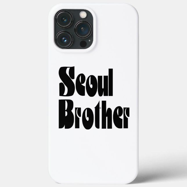 Seoul Brother Case-Mate iPhone Case (Back)