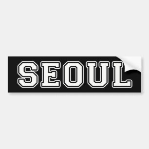 Seoul Bumper Sticker