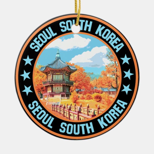 Seoul                                              ceramic tree decoration (Front)