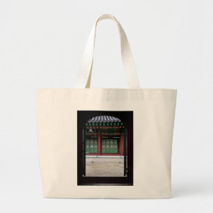 Seoul Changgyeong Palace Korea Large Tote Bag