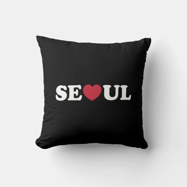 Seoul Love Heart Cushion (Front)