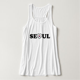 Seoul Love Heart Taegeukgi Flag Singlet