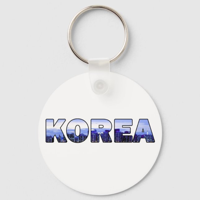 Seoul South Korea 017 Key Ring (Front)