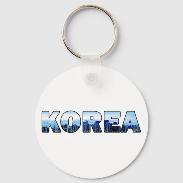 Seoul South Korea 018 Key Ring (Front)