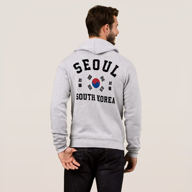Seoul South Korea  Hoodie (Back Full)