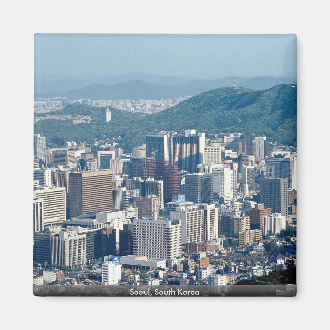 Seoul, South Korea Magnet (Front)