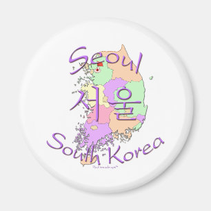 Seoul South Korea Magnet