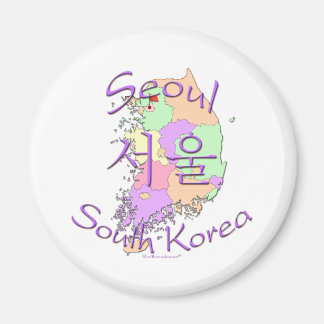 Seoul South Korea Magnet