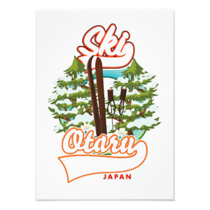 Seoul South Korea Ski logo Photo Print