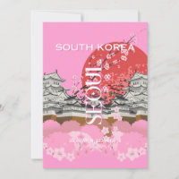 Seoul South Korea Travel Art