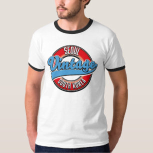 Seoul South Korea vintage logo Magnet T-Shirt