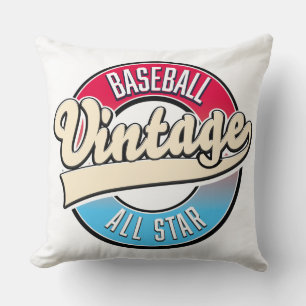Seoul South Korea vintage logo Throw Pillow