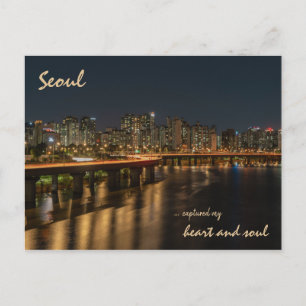 Seoul Südkorea Postcard