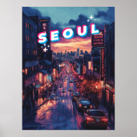 Seoul Sunset: A Vibrant Cityscape Travel