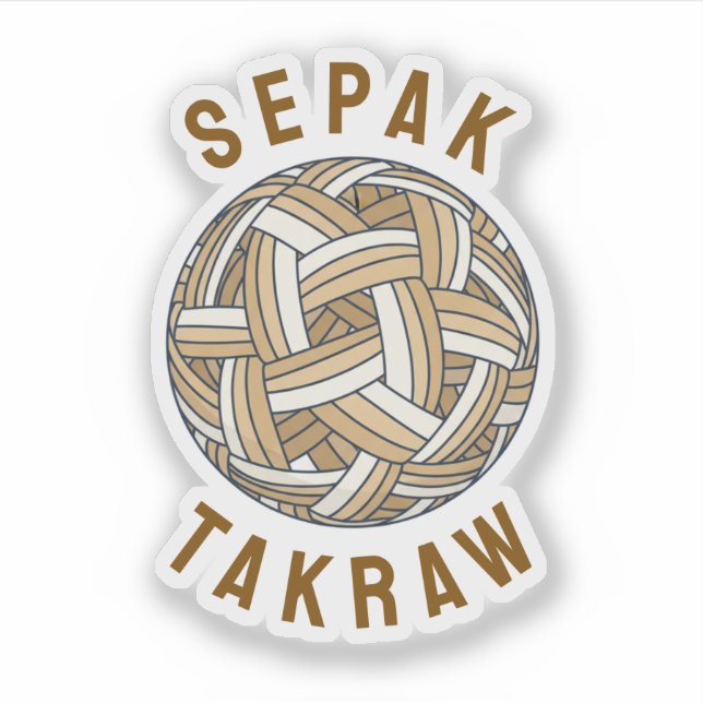 Sepak Takraw Woven Ball (Front)